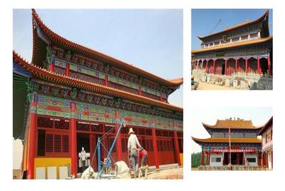寺廟大殿施工方案 寺院建設(shè)單位 古建筑工程 古今閣園林
