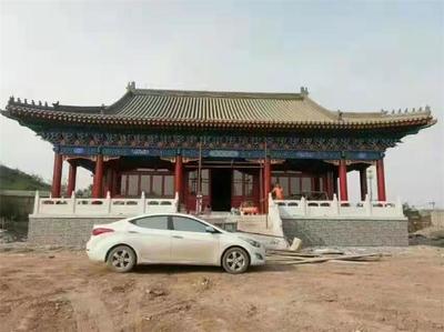 河北景諾園林 古建大殿施工方案 衡水古建大殿
